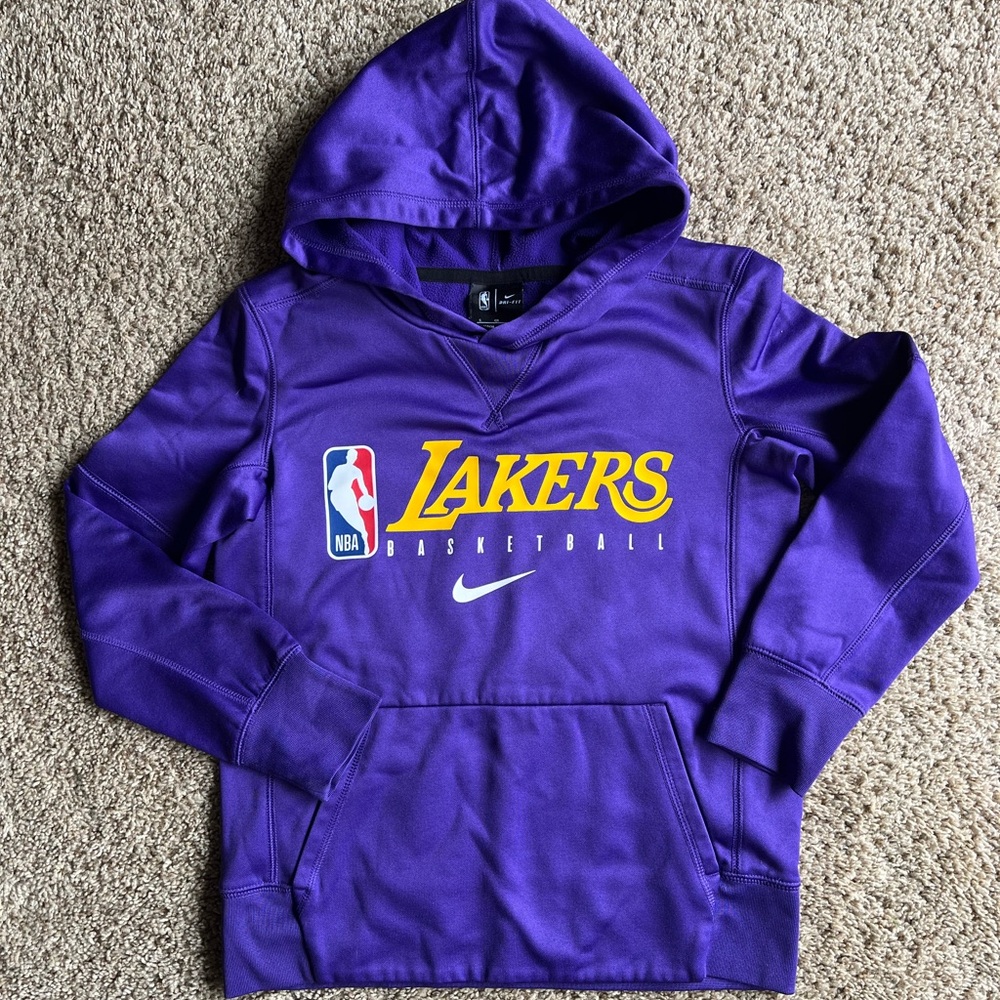 Nike Kids Purple Lakers Hoodie